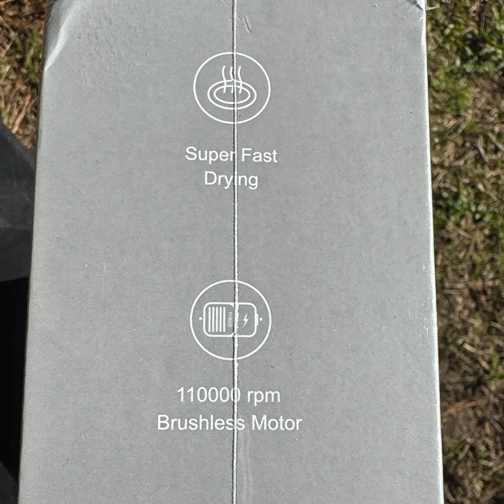 Silver Hair Dryer